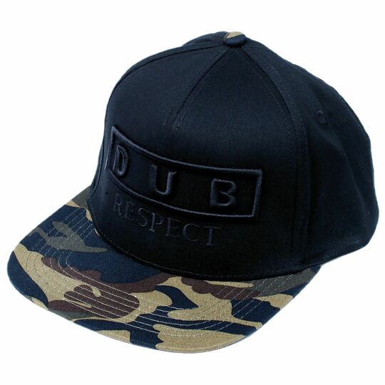 Snapback Dub Respect, černá/kamu