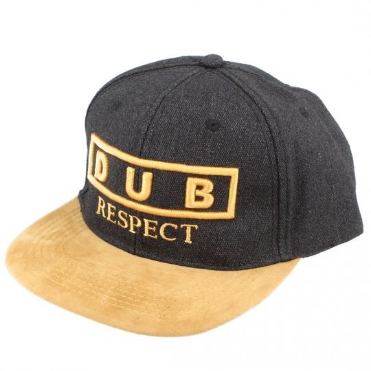 Snapback Dub Respect |  Black Ash & Camel