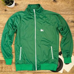 Zelená sportovní mikina - oldschool/Lion of Judah