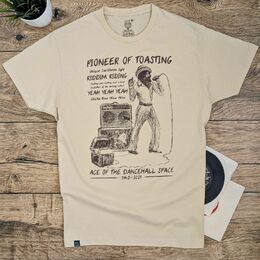 Tričko Pioneer of Toasting U-Roy krémové