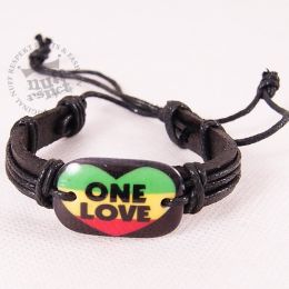 Náramek - One Love Rasta